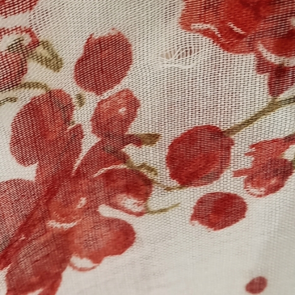 Heimish Atlantic Rose Tassel Kimono - Picture 6 of 9